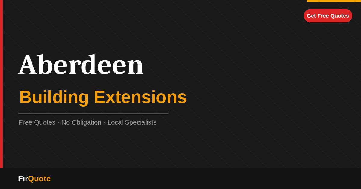Aberdeen Building Extensions