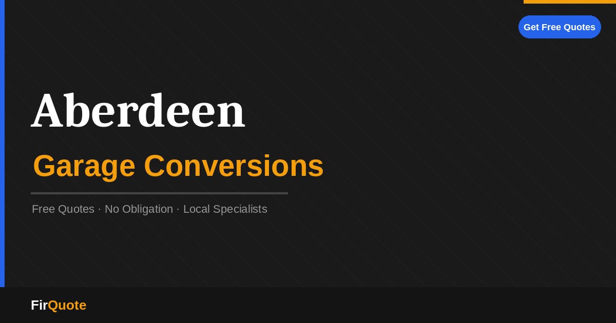 Aberdeen Garage Conversions