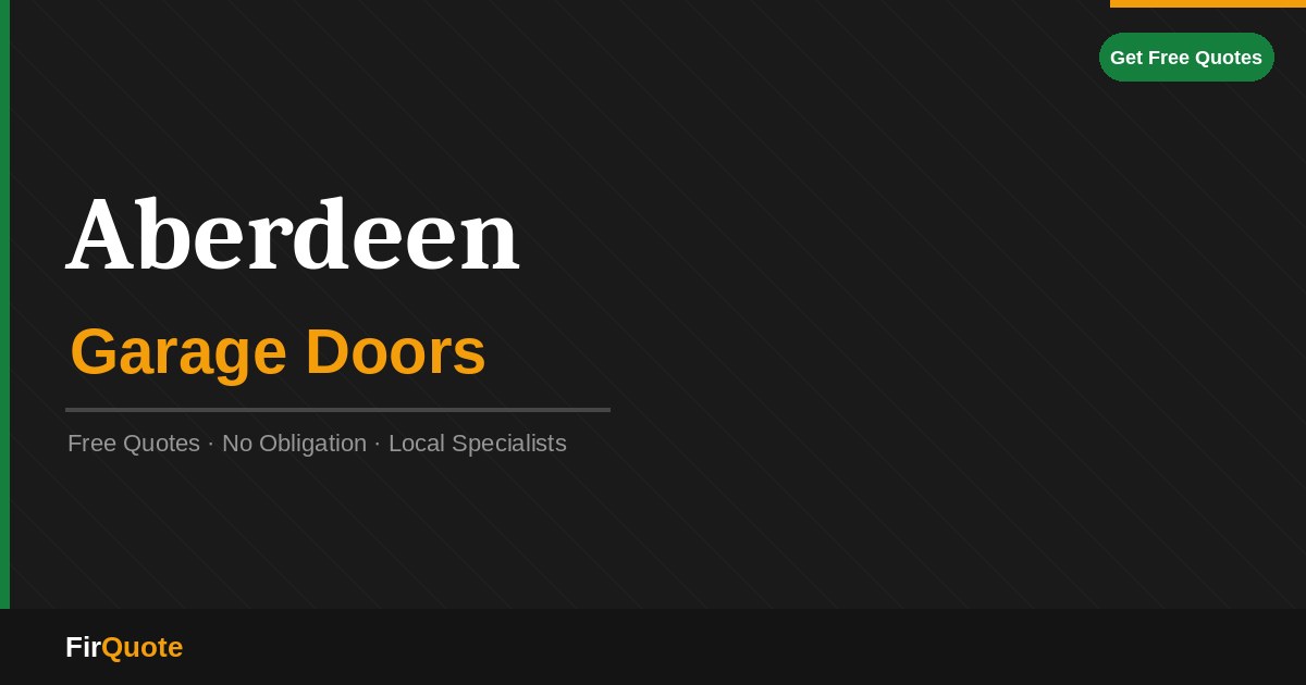Aberdeen Garage Doors