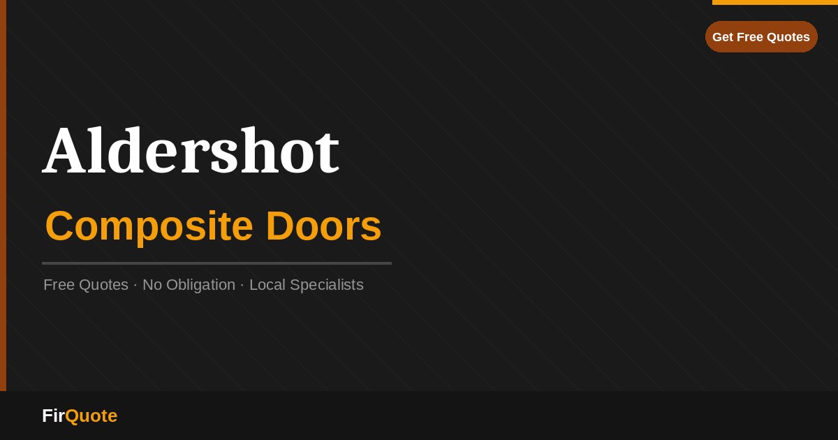 Aldershot Composite Doors