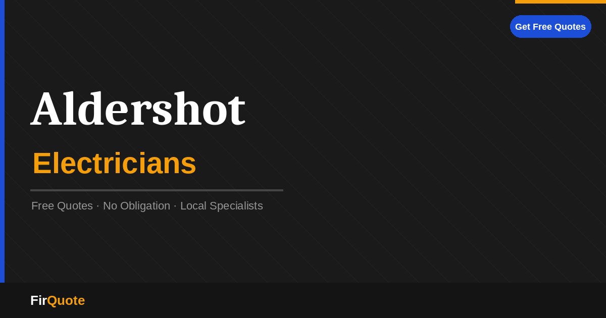Aldershot Electricians
