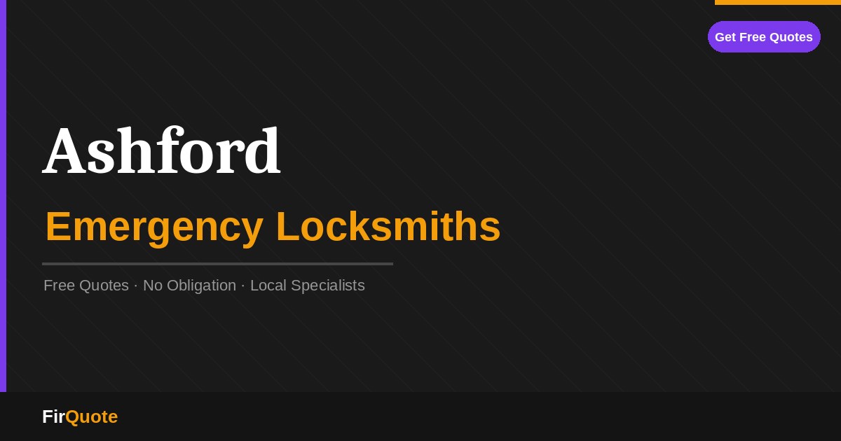 Ashford Emergency Locksmiths