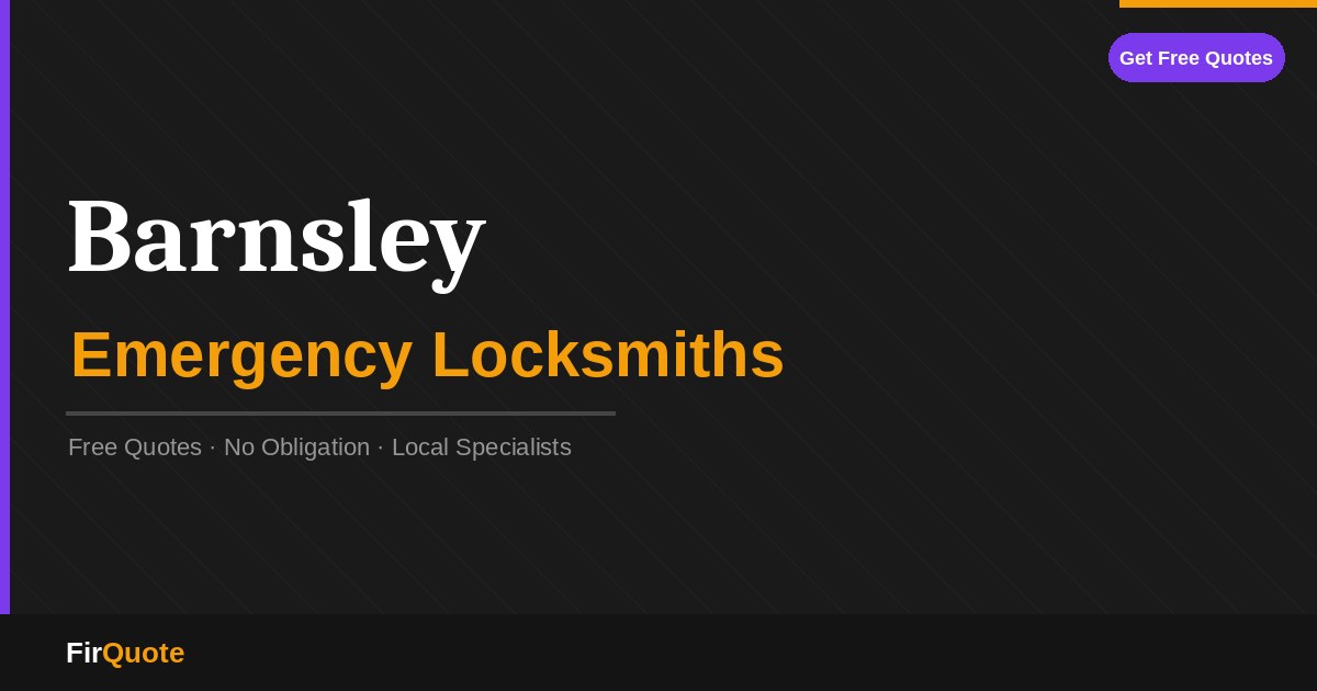 Barnsley Emergency Locksmiths