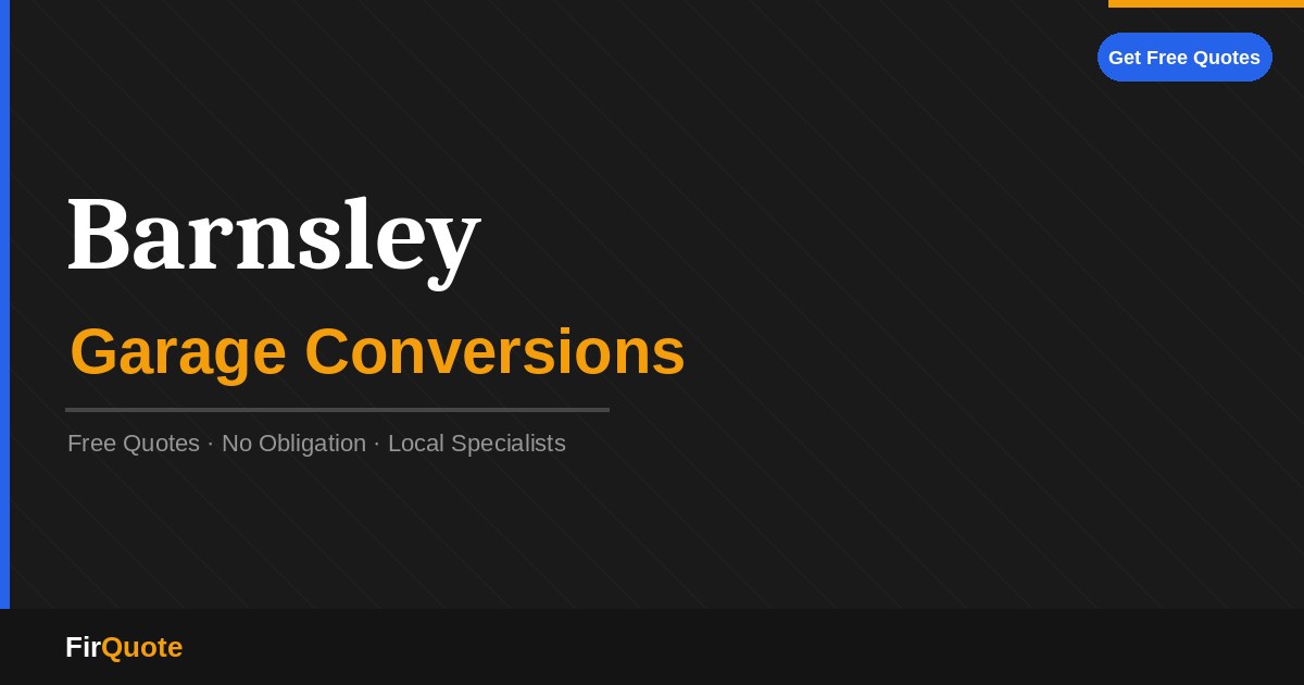 Barnsley Garage Conversions