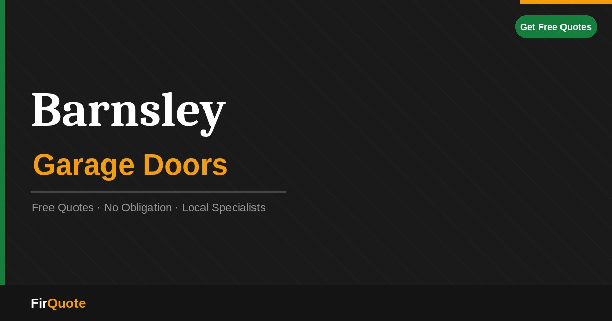 Barnsley Garage Doors