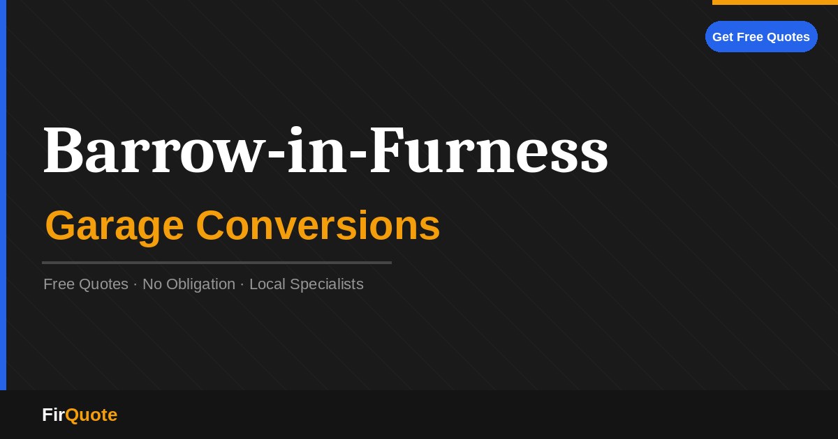 Barrow-in-Furness Garage Conversions