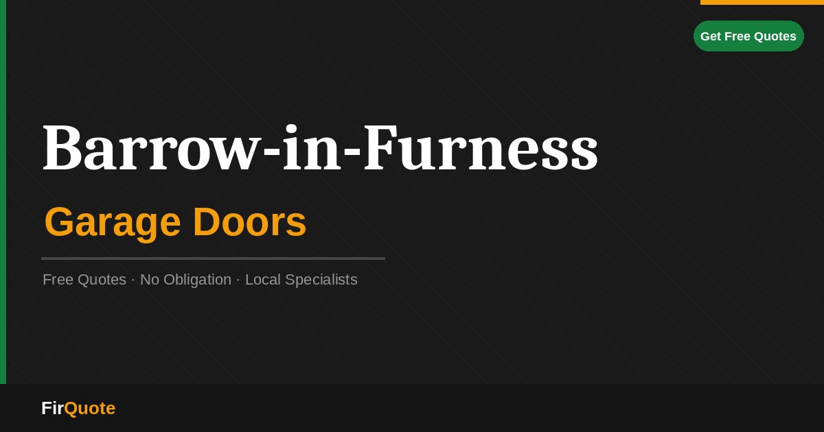 Barrow-in-Furness Garage Doors