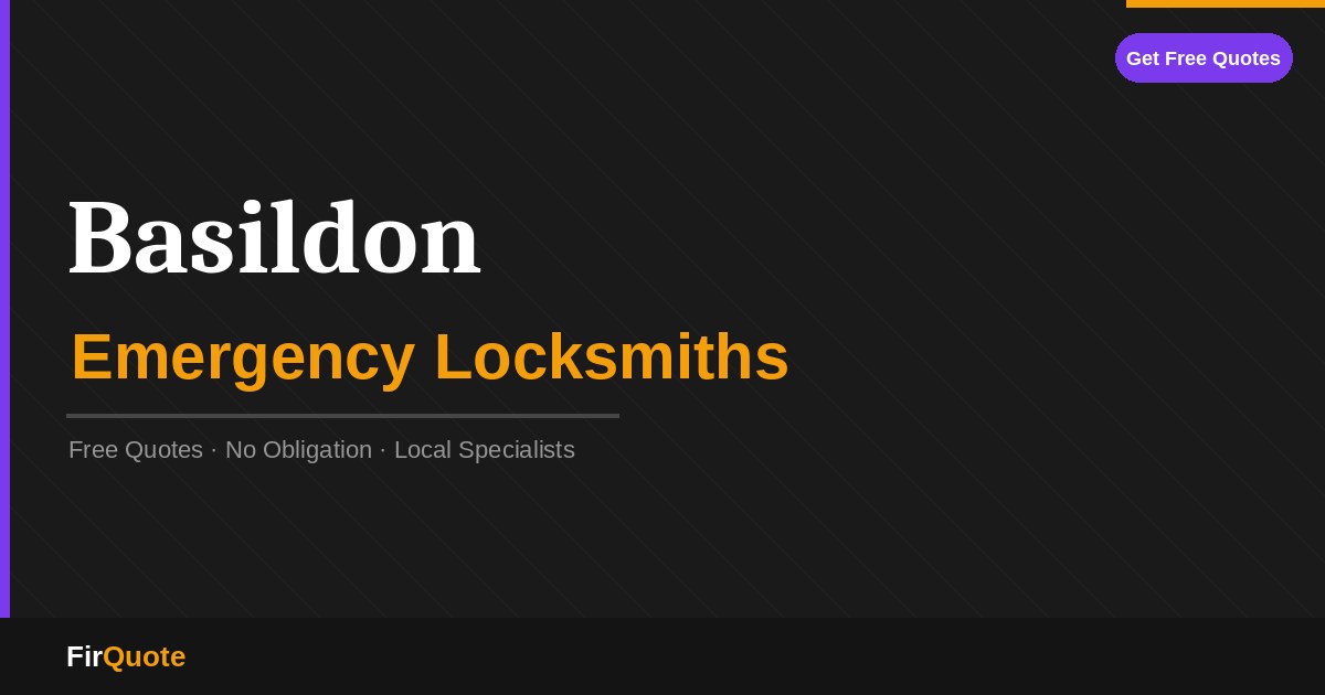 Basildon Emergency Locksmiths