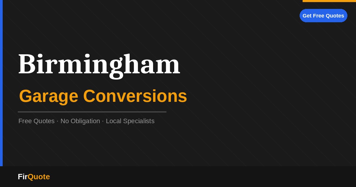 Birmingham Garage Conversions