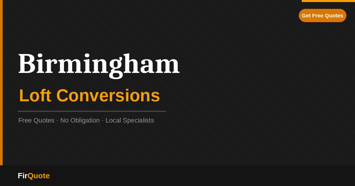 Birmingham Loft Conversions