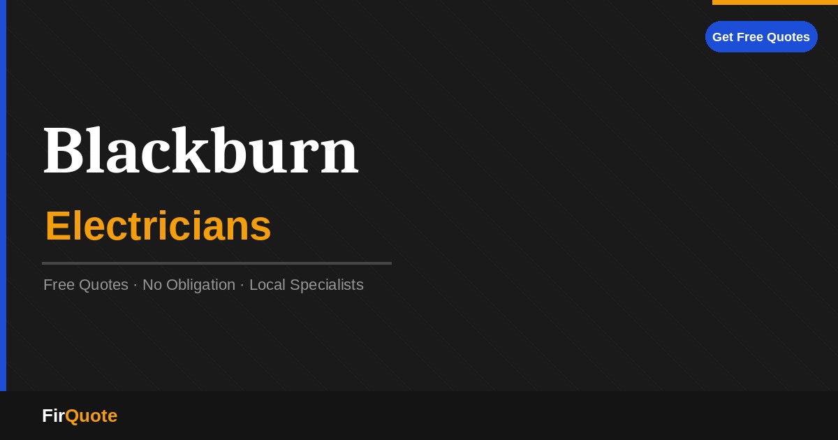 Blackburn Electricians