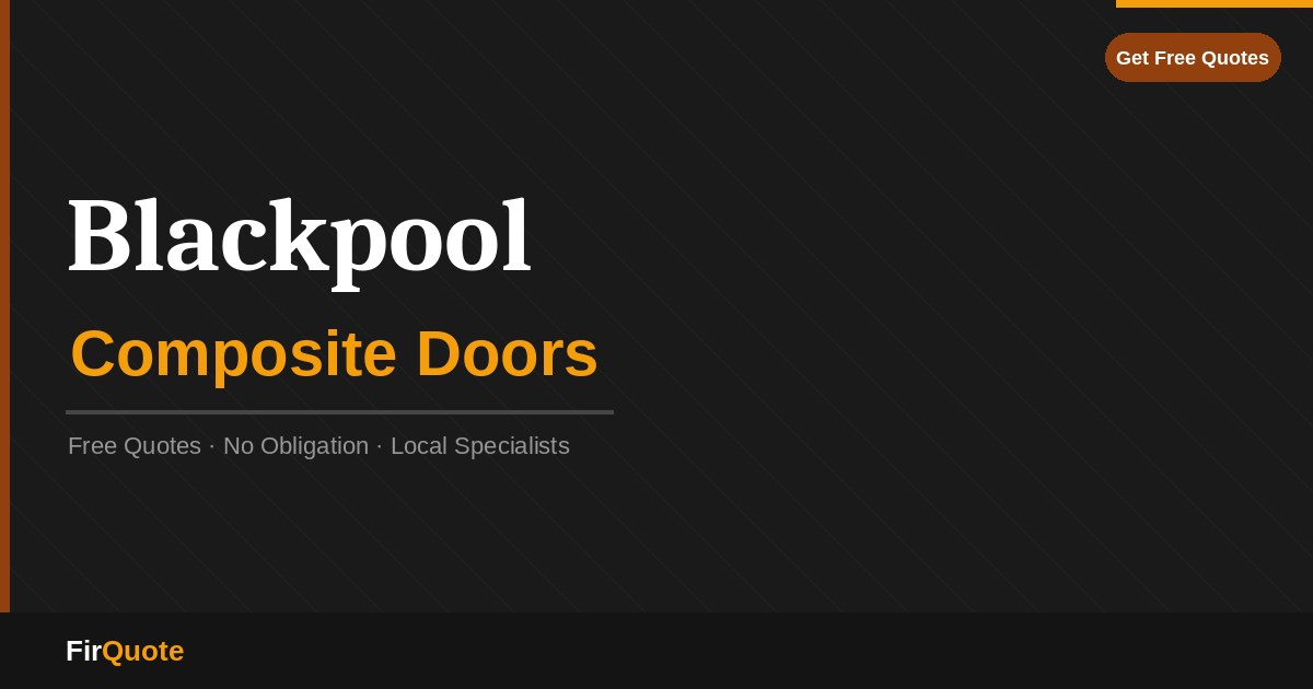 Blackpool Composite Doors