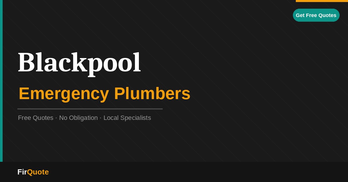 Blackpool Emergency Plumbers