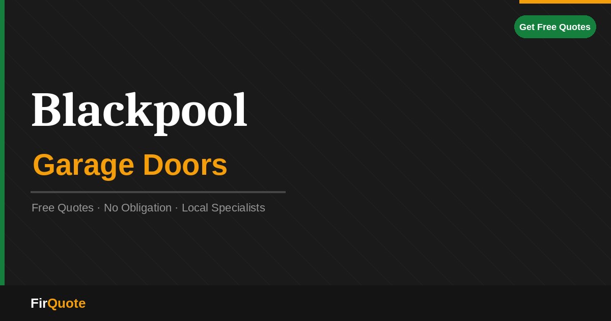 Blackpool Garage Doors