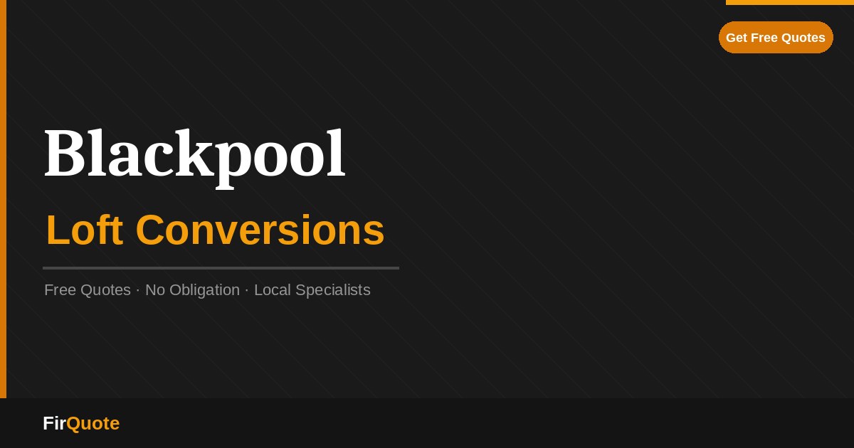 Blackpool Loft Conversions