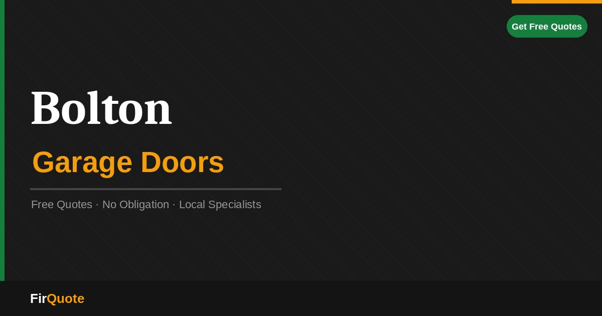 Bolton Garage Doors