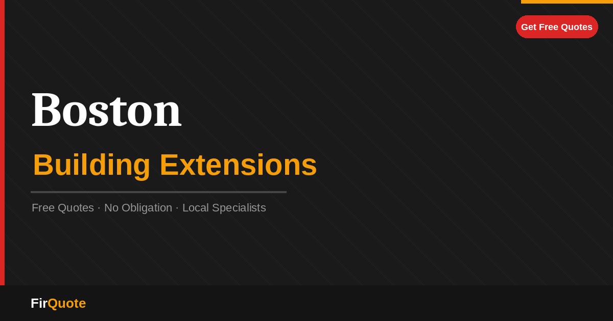 Boston Building Extensions