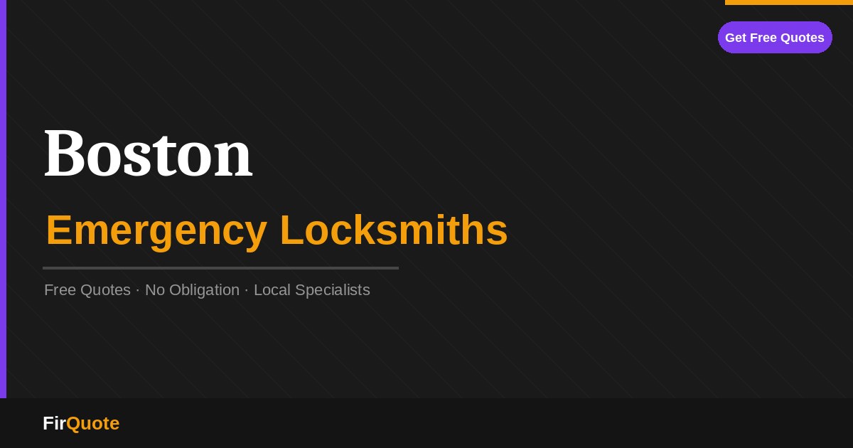 Boston Emergency Locksmiths