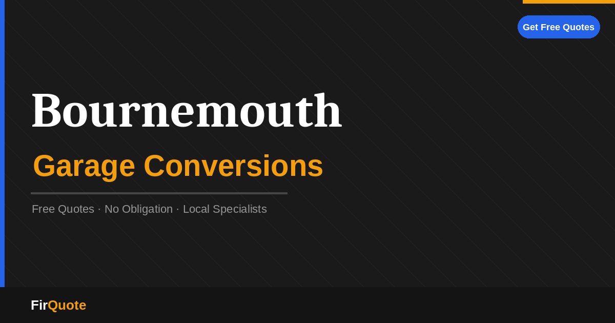 Bournemouth Garage Conversions