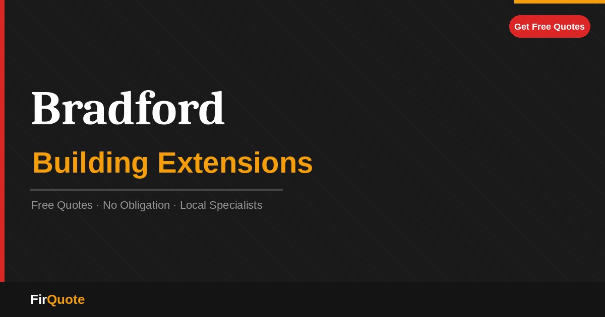 Bradford Building Extensions
