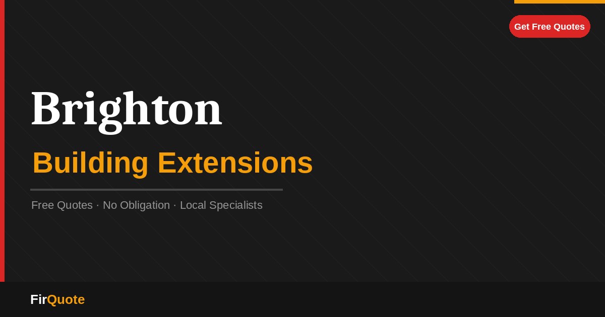 Brighton Building Extensions