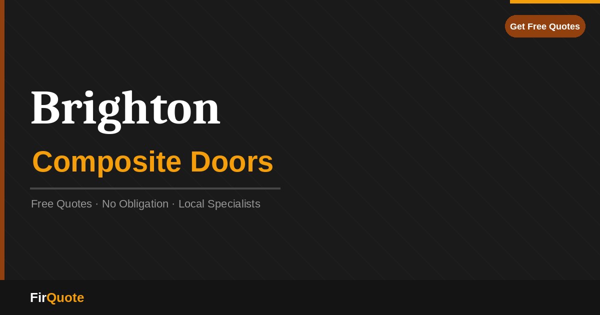 Brighton Composite Doors