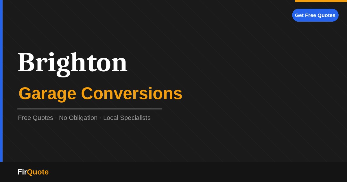 Brighton Garage Conversions