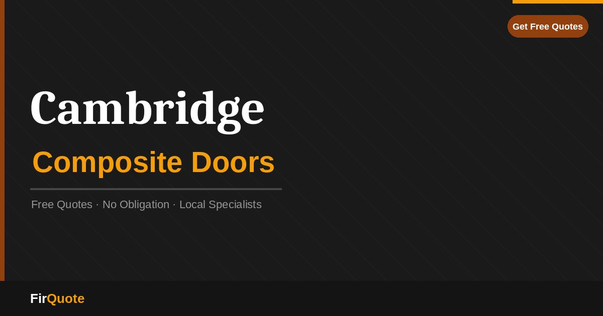 Cambridge Composite Doors