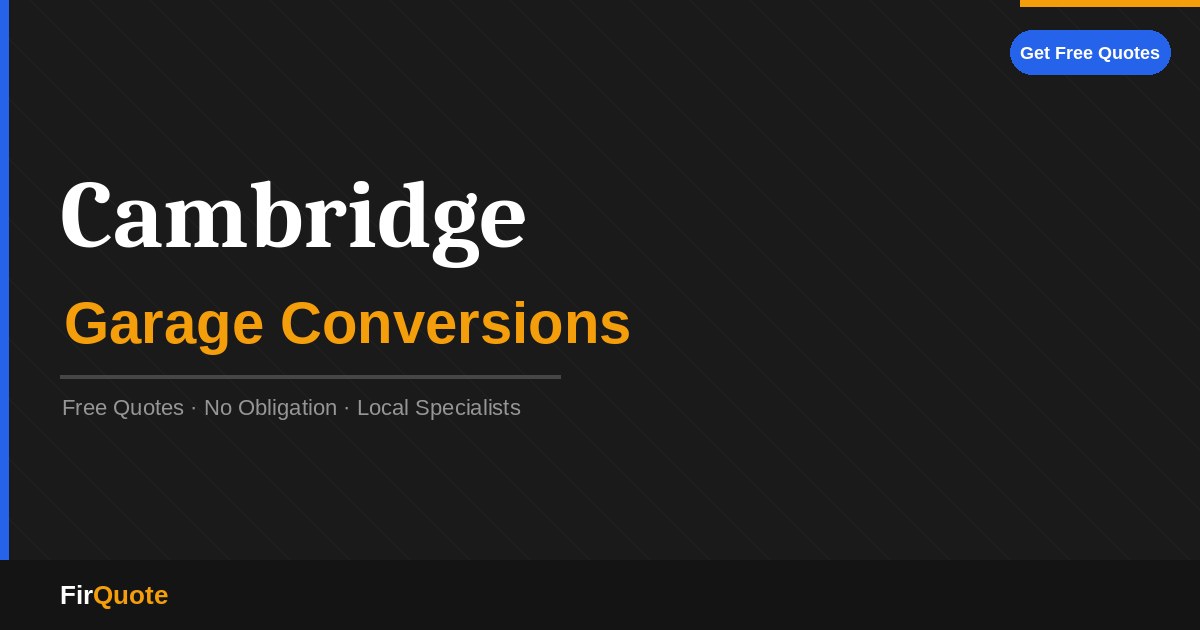 Cambridge Garage Conversions