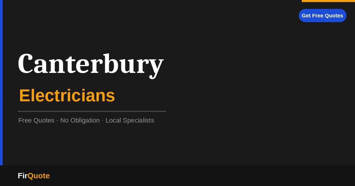 Canterbury Electricians