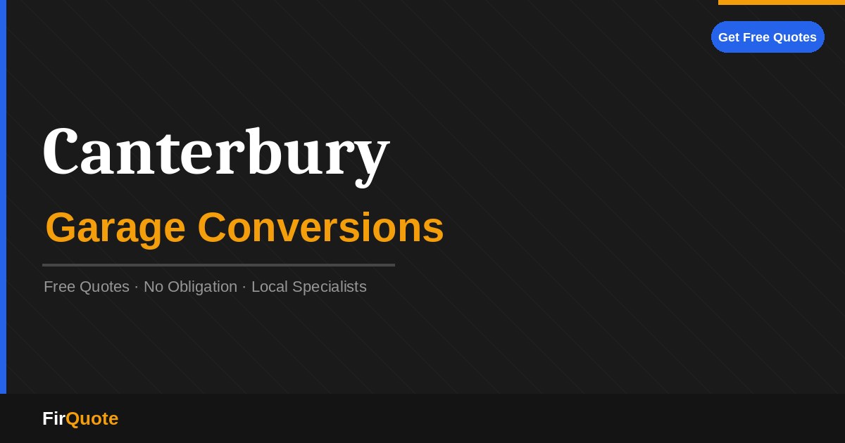 Canterbury Garage Conversions