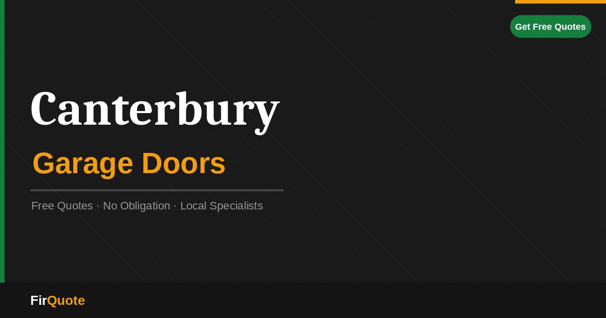Canterbury Garage Doors