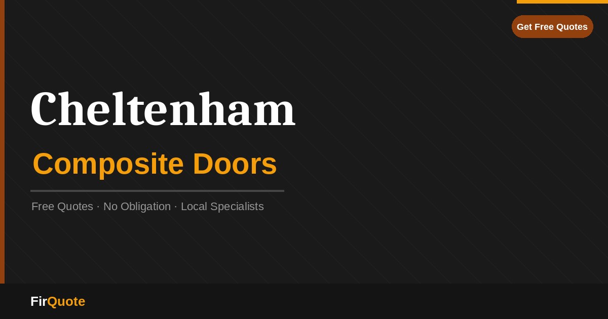 Cheltenham Composite Doors