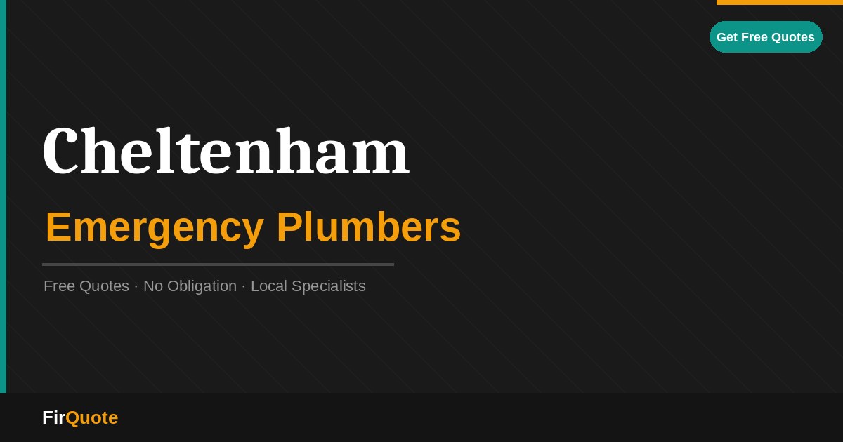 Cheltenham Emergency Plumbers