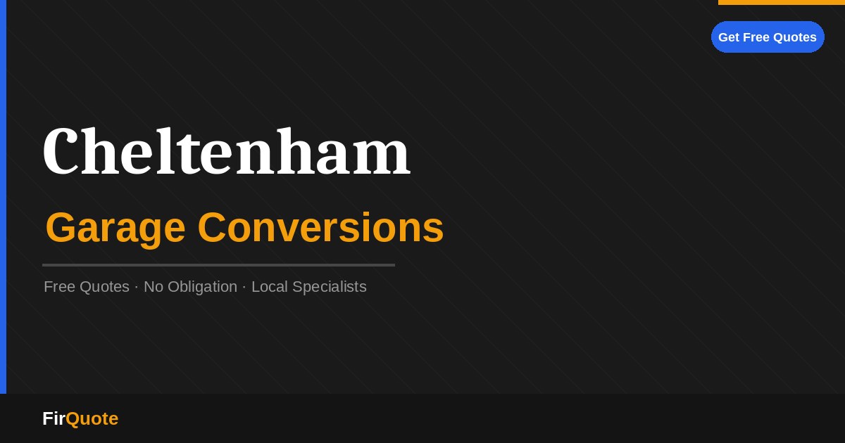 Cheltenham Garage Conversions