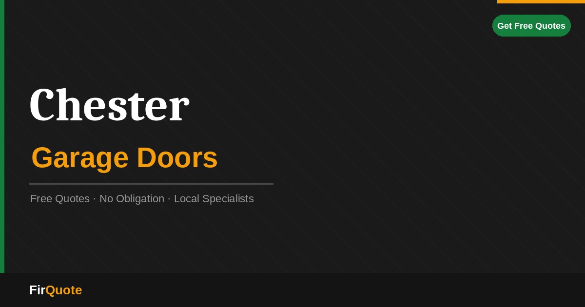 Chester Garage Doors