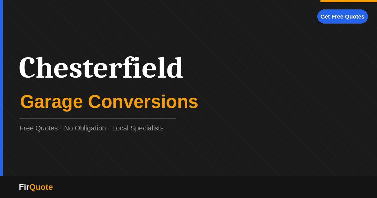 Chesterfield Garage Conversions