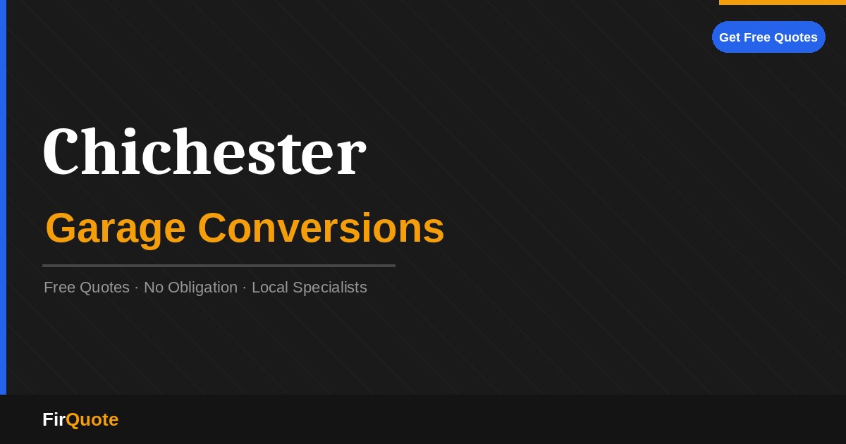 Chichester Garage Conversions