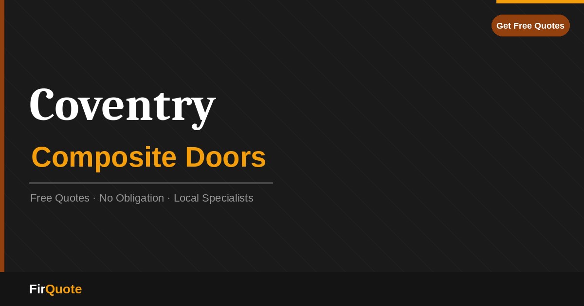 Coventry Composite Doors