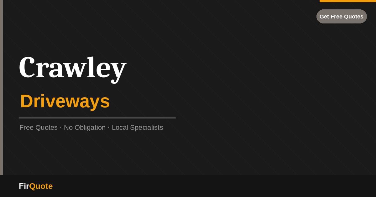 Crawley Driveways