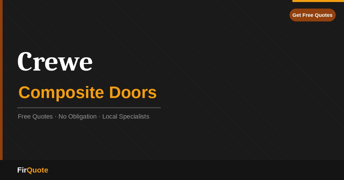 Crewe Composite Doors