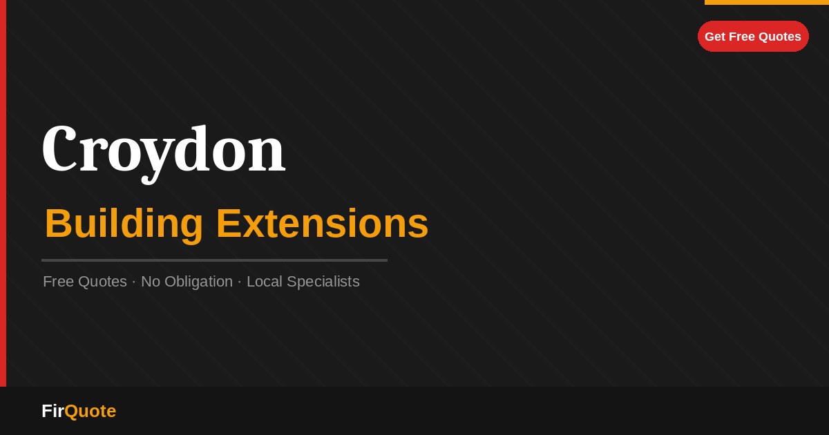 Croydon Building Extensions