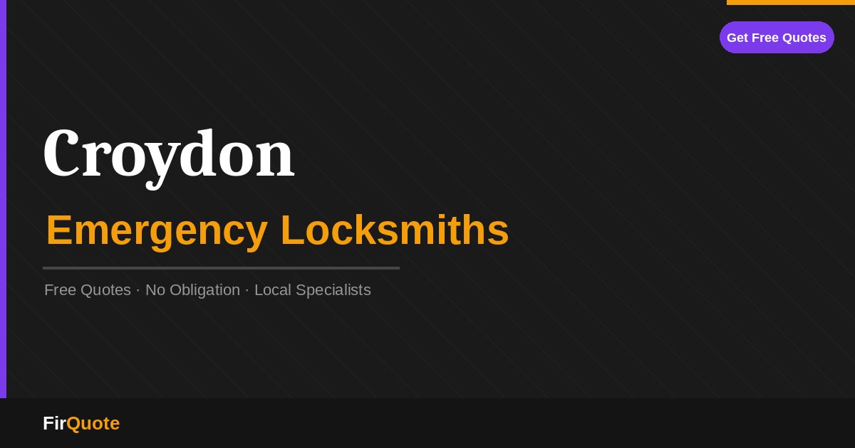 Croydon Emergency Locksmiths
