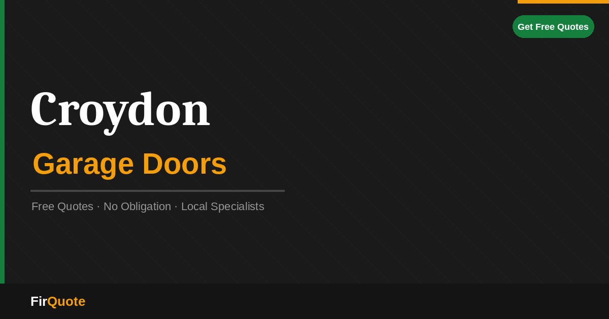 Croydon Garage Doors