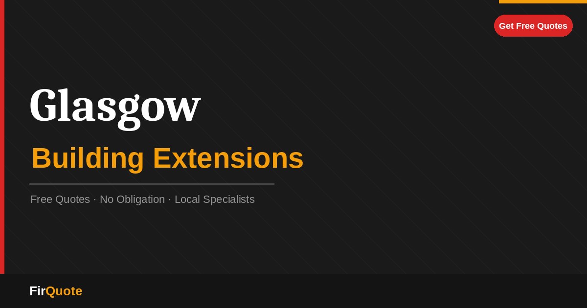 Glasgow Building Extensions