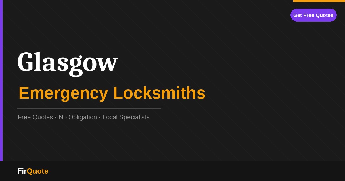 Glasgow Emergency Locksmiths