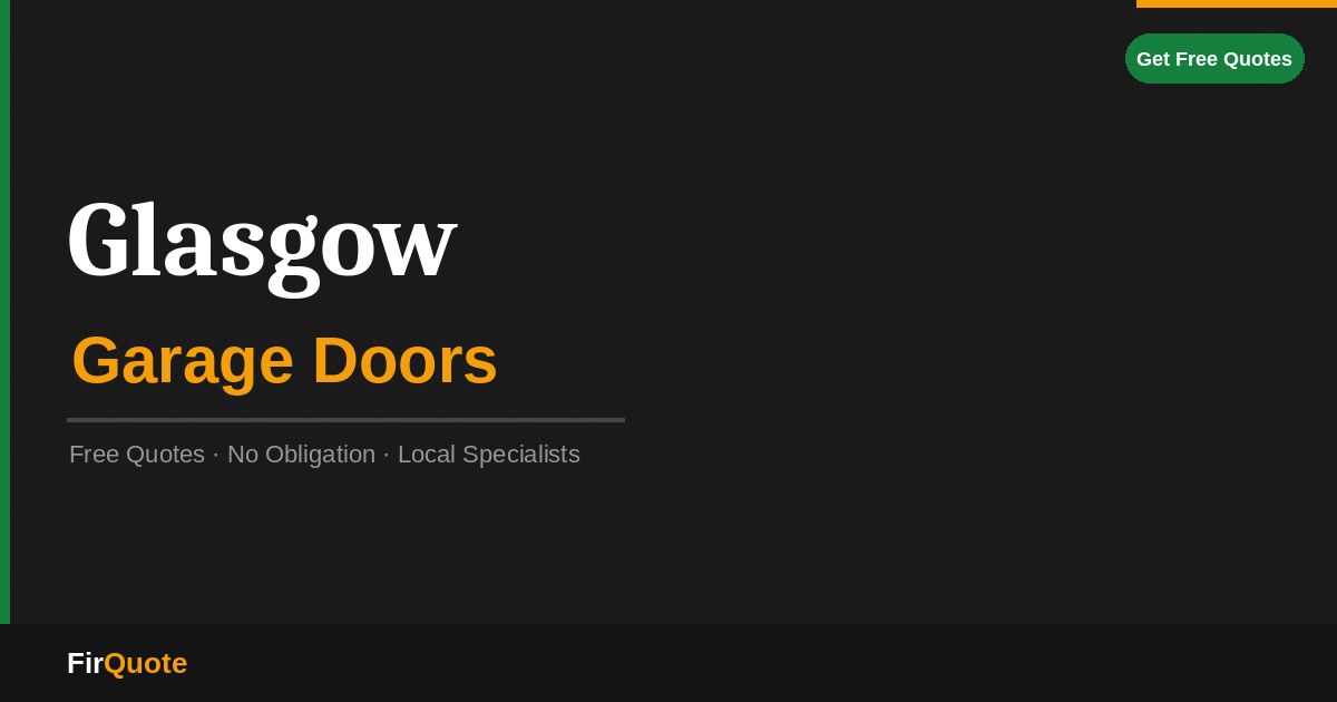 Glasgow Garage Doors