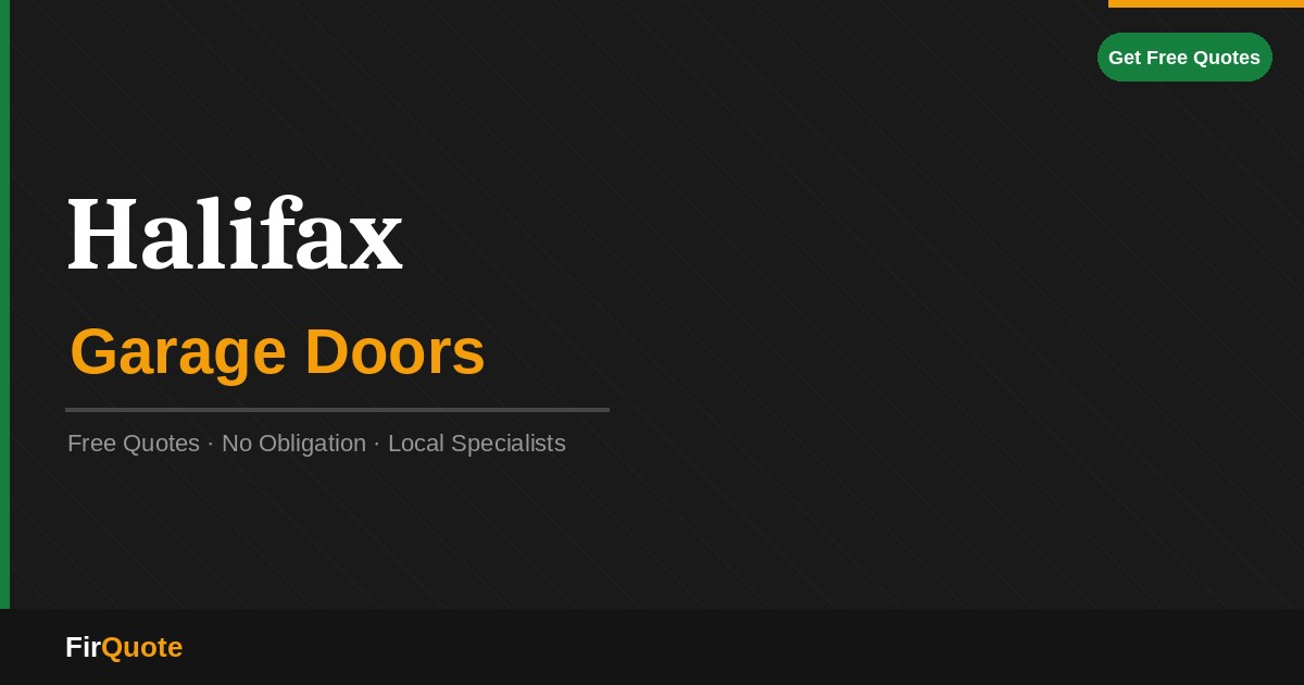 Halifax Garage Doors