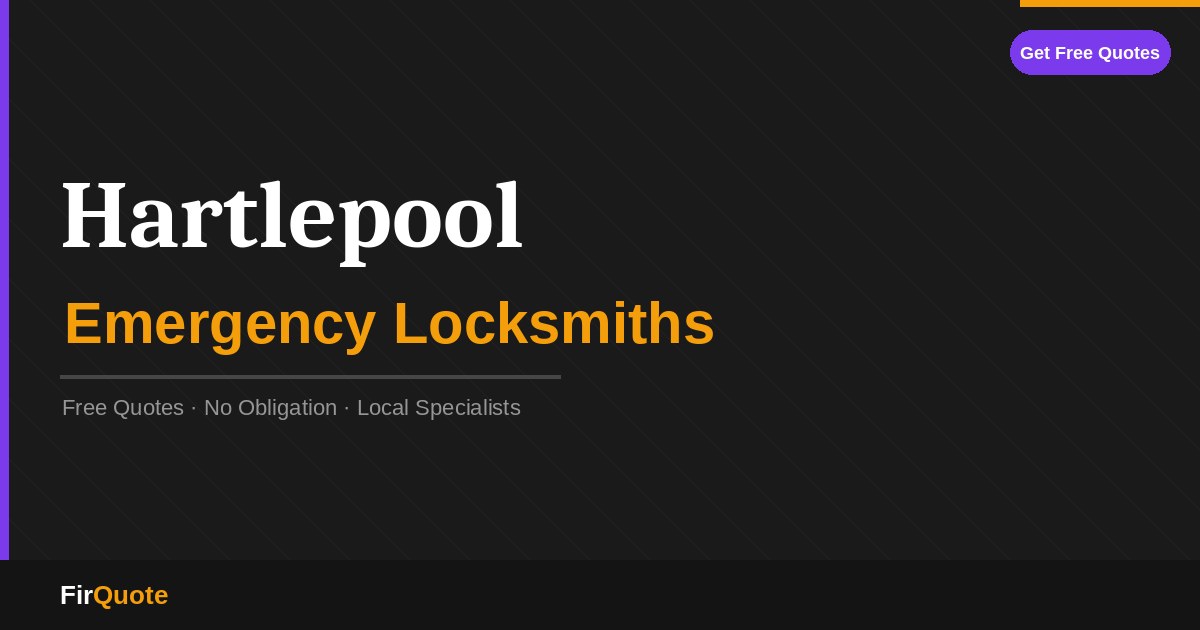 Hartlepool Emergency Locksmiths
