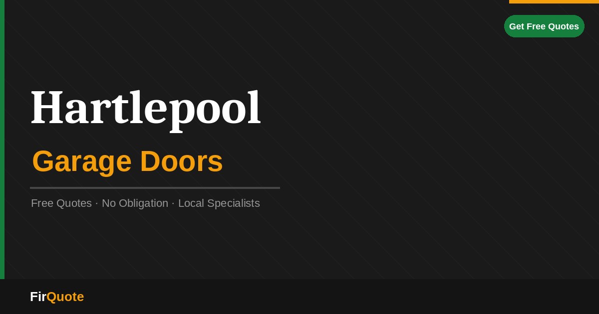 Hartlepool Garage Doors
